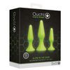 OUCH Glow in the Dark - Butt Plug Set