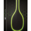 OUCH Glow in the Dark - Bonded Leather Round Paddle