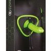 OUCH Glow in the Dark - Bonded Leather Strap-on Harness with Silicone Dildo 5.7"
