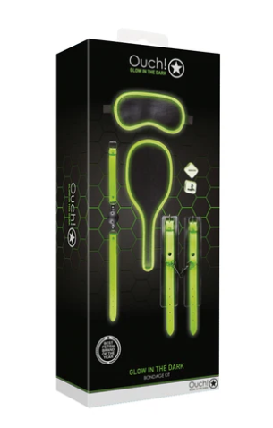 OUCH Glow in the Dark - Bondage Kit #1