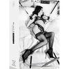 Ouch Black and White - Bed Bindings Restraint Kit