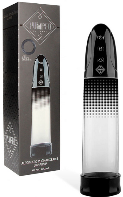 Pumped Automatic Luv Pump - Black Powered Penis Pump