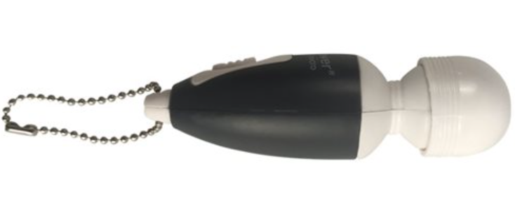 Palm Power - Micro Massager Key Chain Pink