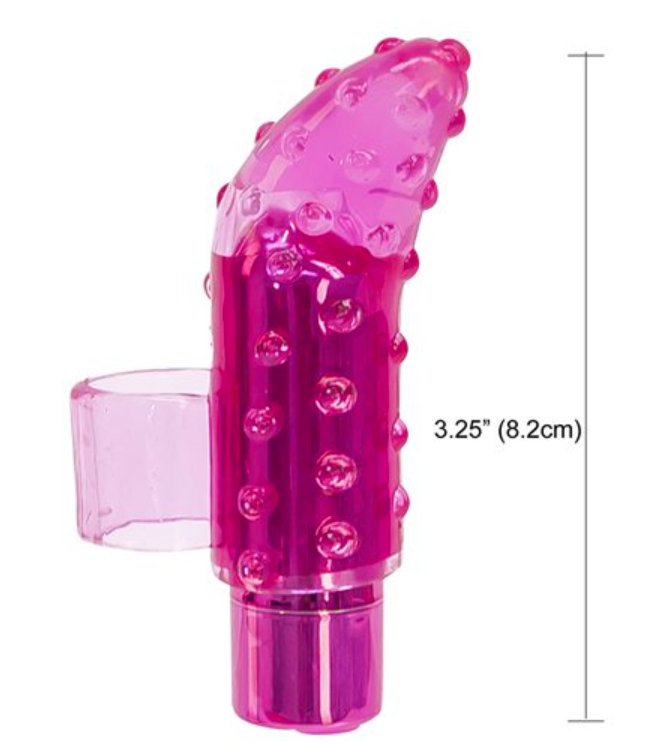 Power Bullet Rechargeable Frisky Finger - Pink