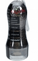 Easy Rider - Clear Rounded Case - Black - Masturbator