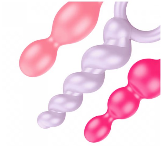 Satisfyer Booty Call (Set of 3) coloured