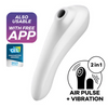 Satisfyer Dual Pleasure Air Pulse Vibrator - White