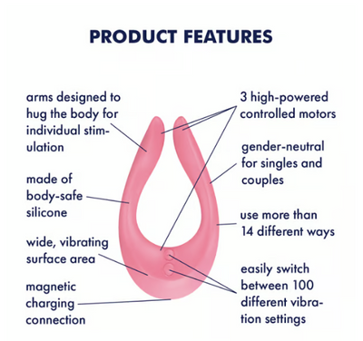 Satisfyer Endless Joy black/ berry