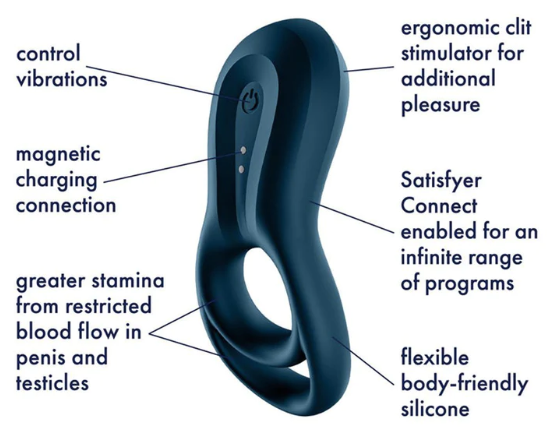 Satisfyer Epic Duo Cockring