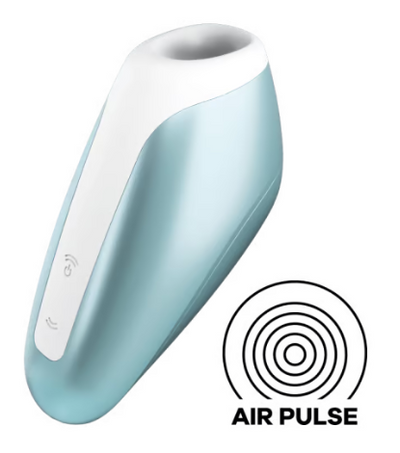 Satisfyer Love Breeze Air Pulse Simulator - Ice Blue