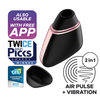 Satisfyer Love triangle incl. Bluetooth and App Black
