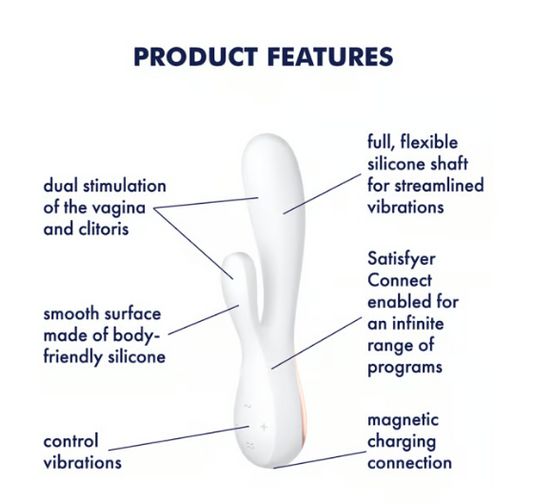 Satisfyer Mono Flex Vibrator - White