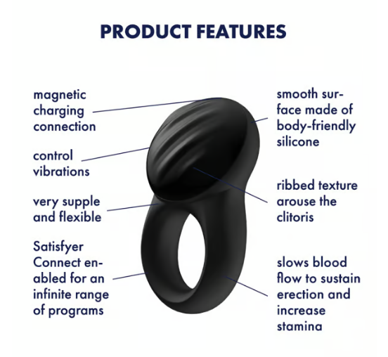 Satisfyer Signet Ring incl. Bluetooth and App