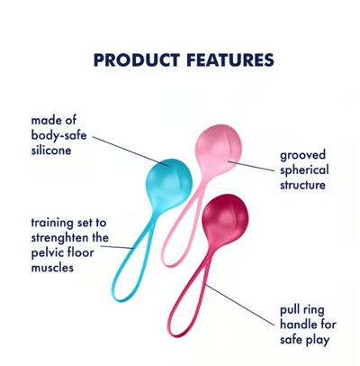 Satisfyer Strengthening Balls (Set of 3)
