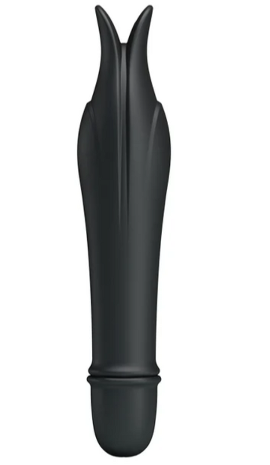 Pretty Love Battery Vibrator - 137mm - Edward - black