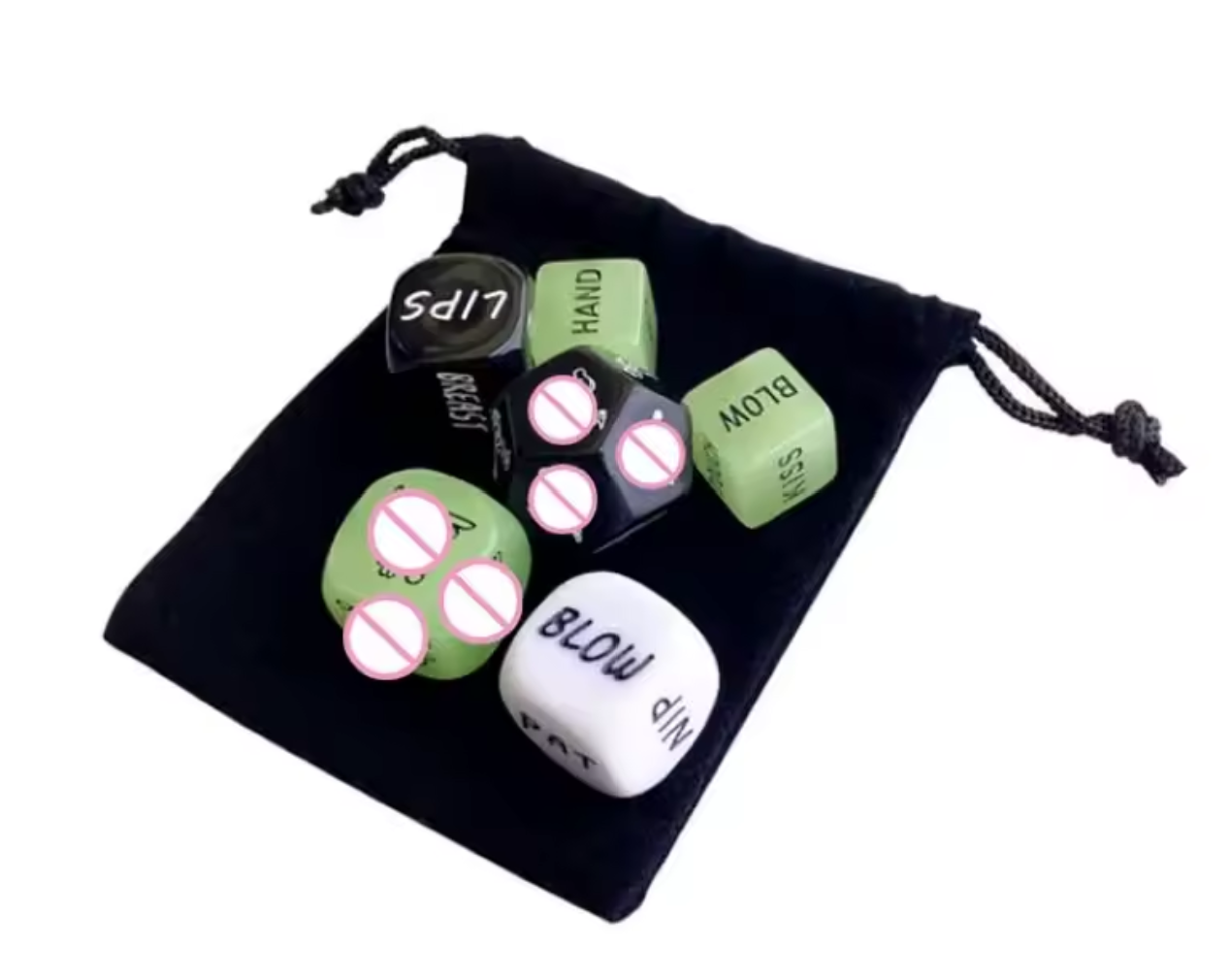Dice 6 Piece Set - Couples Fun Game