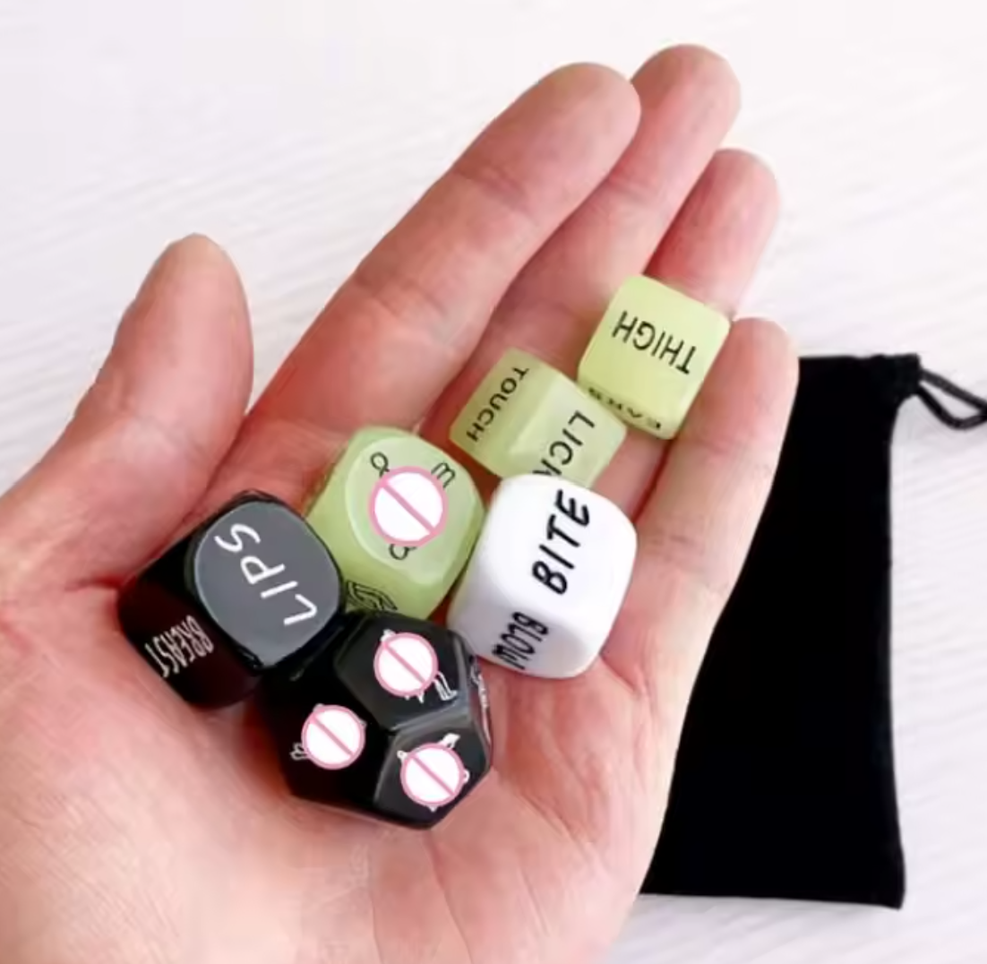 Dice 6 Piece Set - Couples Fun Game