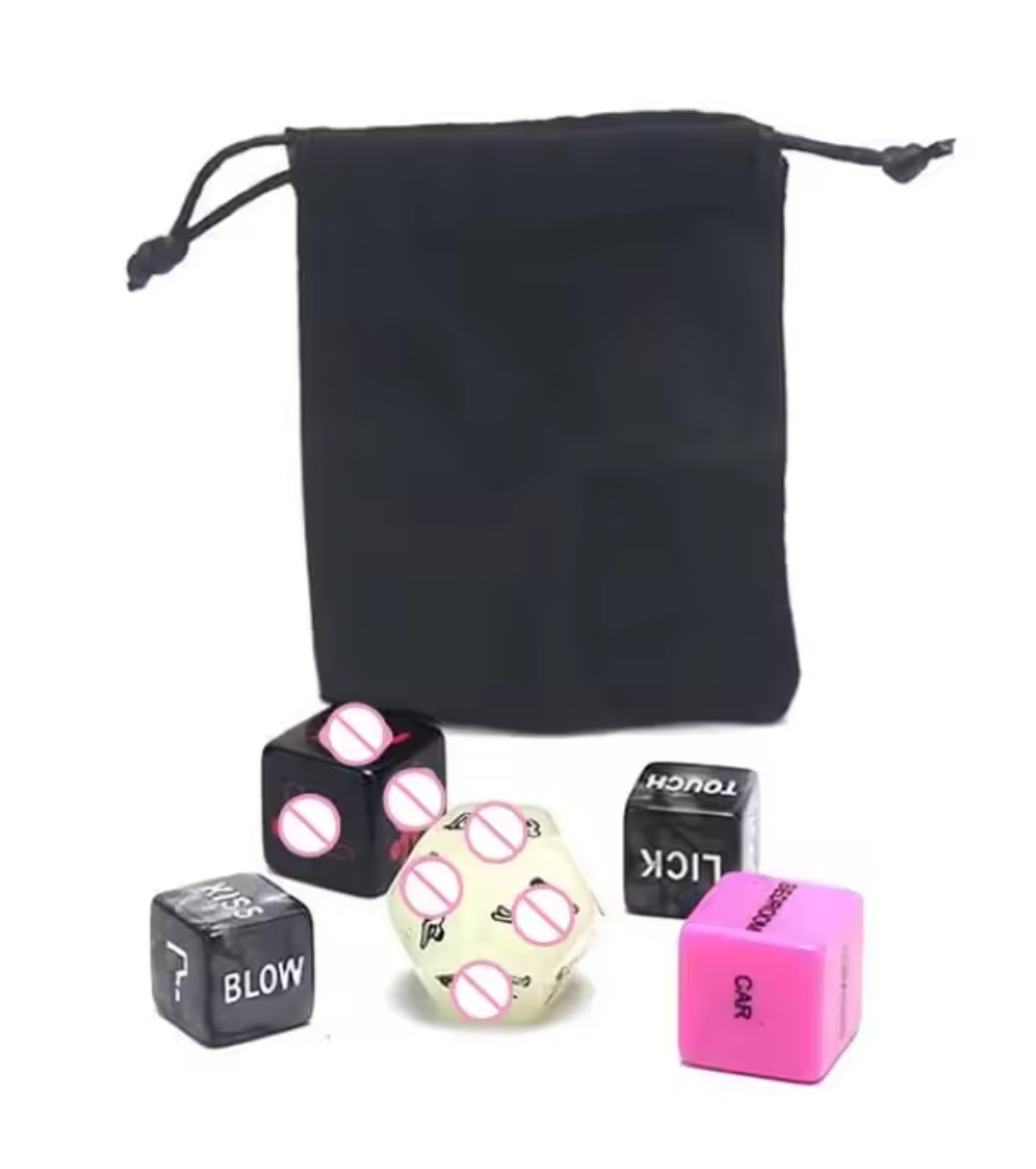 Dice 6 Piece Set - Couples Fun Game