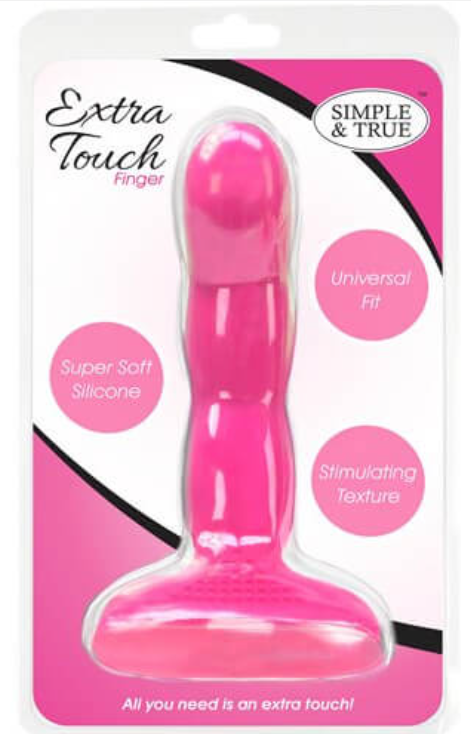 Power Bullet Extra Touch Finger Dong - Pink