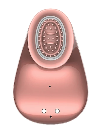 Twitch - Hands-free suction and vibration toy - Rose