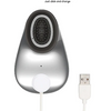 Shots Twitch - Hands-free suction and vibration toy - Silver
