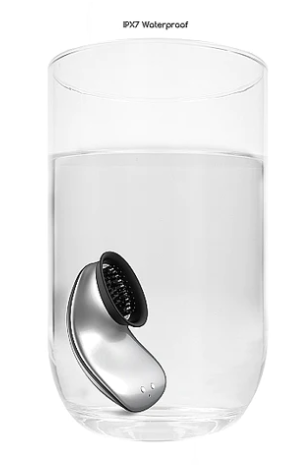 Shots Twitch - Hands-free suction and vibration toy - Silver