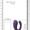 Vive Yoko-Triple Action Vibrator Purple