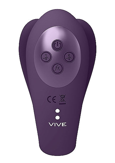 Vive Yoko-Triple Action Vibrator Purple